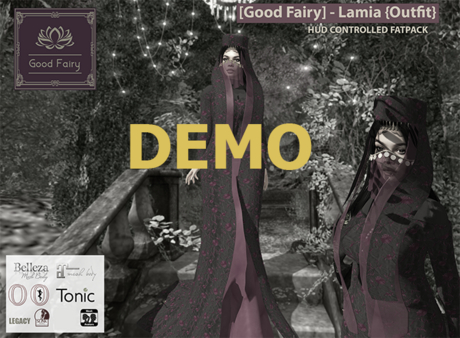 Second Life Marketplace - [Good Fairy] - Lamia {Outfit} *DEMO*